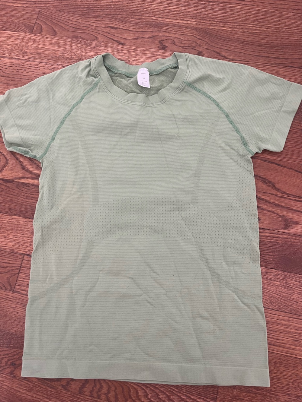 MathCat Light Green Short Sleeve Active Tee